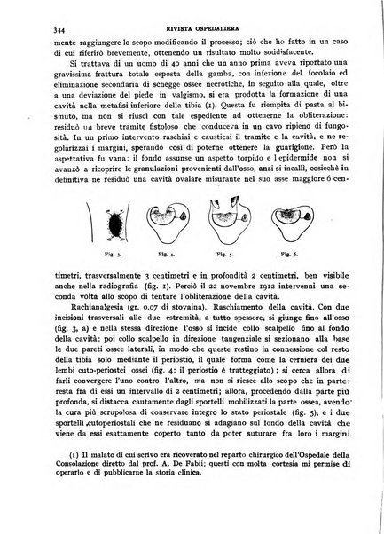 Rivista ospedaliera giornale di medicina e chirurgia