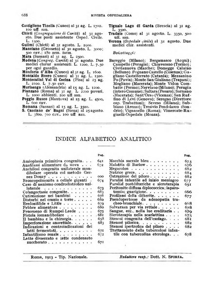 Rivista ospedaliera giornale di medicina e chirurgia