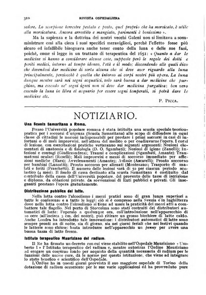 Rivista ospedaliera giornale di medicina e chirurgia