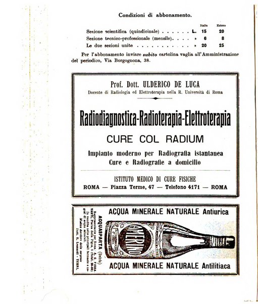 Rivista ospedaliera giornale di medicina e chirurgia