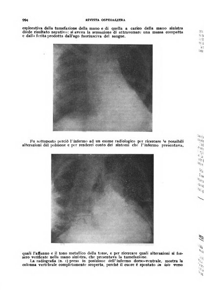 Rivista ospedaliera giornale di medicina e chirurgia