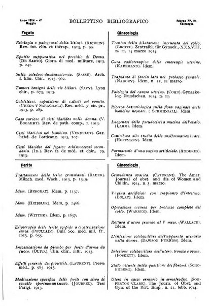 Rivista ospedaliera giornale di medicina e chirurgia