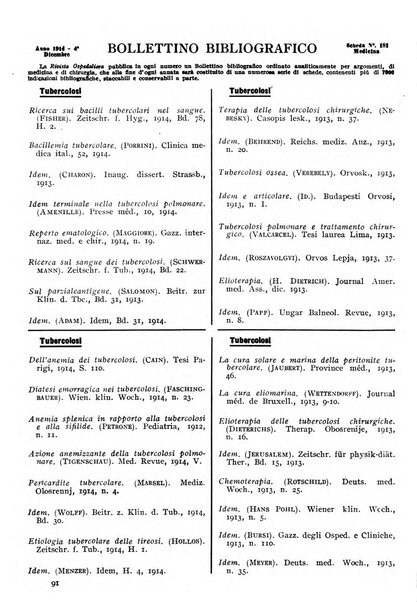 Rivista ospedaliera giornale di medicina e chirurgia