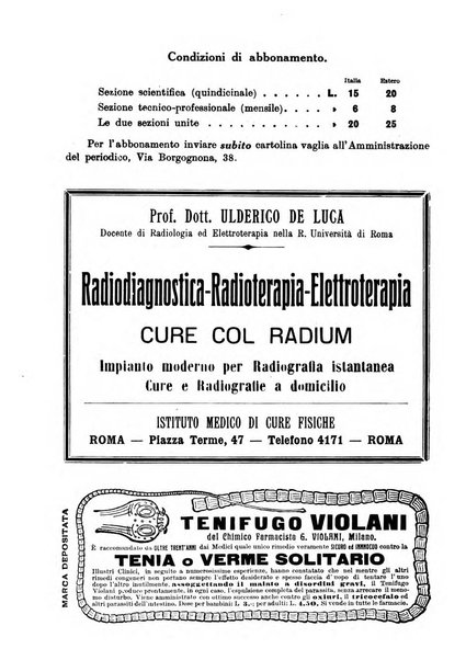 Rivista ospedaliera giornale di medicina e chirurgia