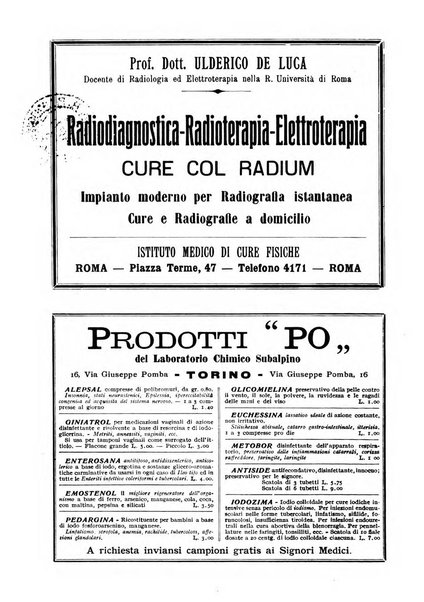 Rivista ospedaliera giornale di medicina e chirurgia