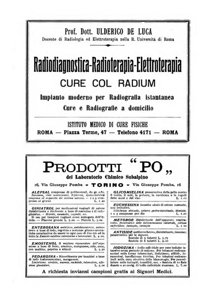 Rivista ospedaliera giornale di medicina e chirurgia