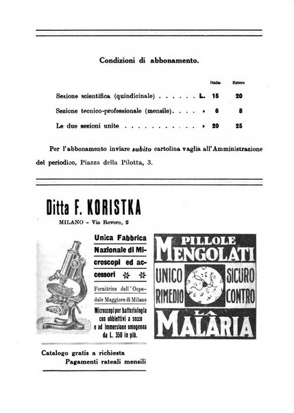 Rivista ospedaliera giornale di medicina e chirurgia