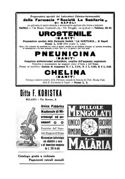 Rivista ospedaliera giornale di medicina e chirurgia