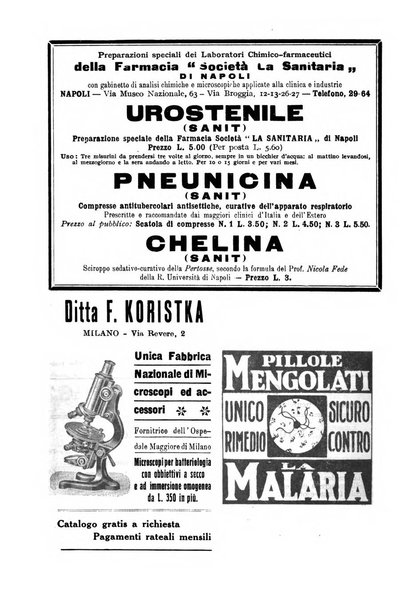 Rivista ospedaliera giornale di medicina e chirurgia