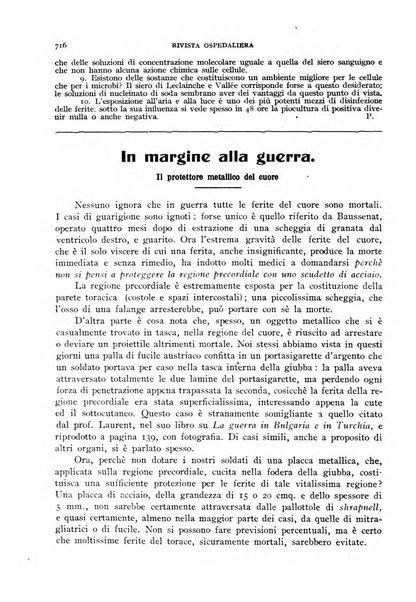 Rivista ospedaliera giornale di medicina e chirurgia