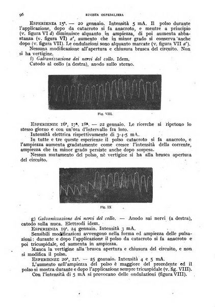 Rivista ospedaliera giornale di medicina e chirurgia