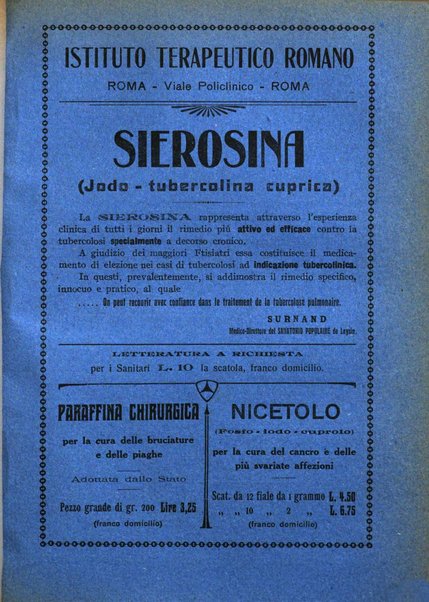 Rivista ospedaliera giornale di medicina e chirurgia