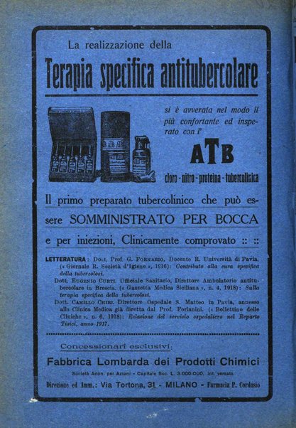 Rivista ospedaliera giornale di medicina e chirurgia