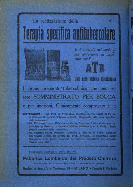 Rivista ospedaliera giornale di medicina e chirurgia