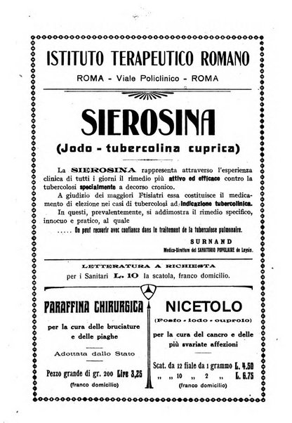 Rivista ospedaliera giornale di medicina e chirurgia