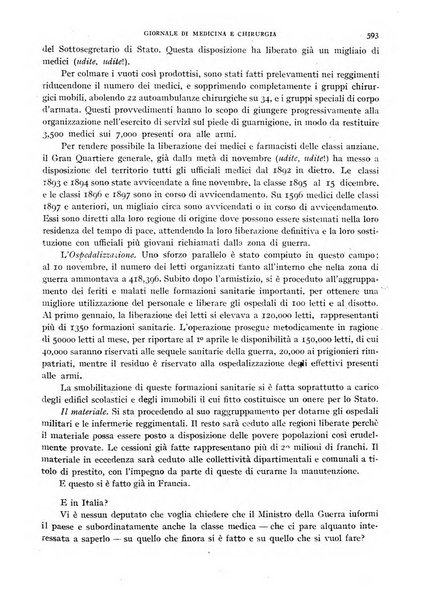 Rivista ospedaliera giornale di medicina e chirurgia