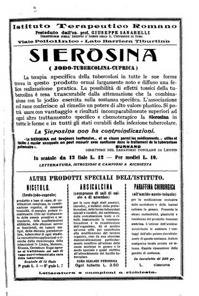 Rivista ospedaliera giornale di medicina e chirurgia