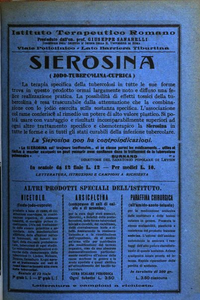 Rivista ospedaliera giornale di medicina e chirurgia