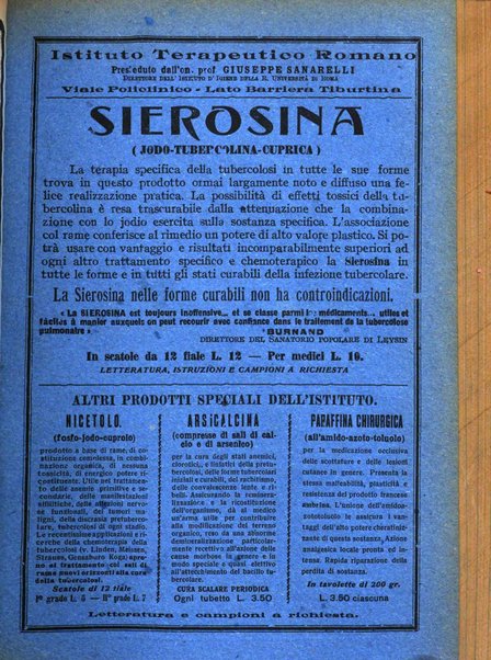 Rivista ospedaliera giornale di medicina e chirurgia