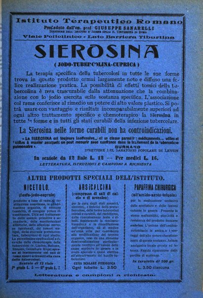 Rivista ospedaliera giornale di medicina e chirurgia