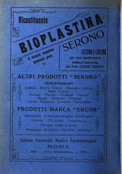 Rivista ospedaliera giornale di medicina e chirurgia