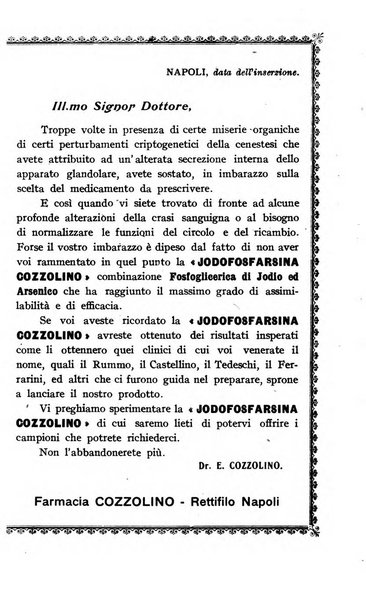 Rivista ospedaliera giornale di medicina e chirurgia