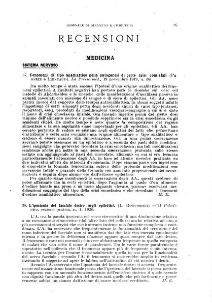 Rivista ospedaliera giornale di medicina e chirurgia