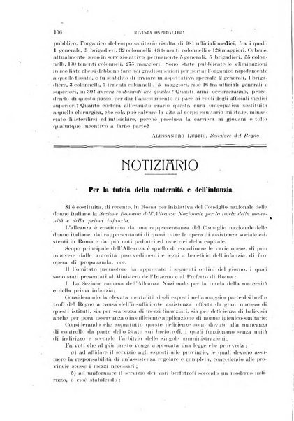 Rivista ospedaliera giornale di medicina e chirurgia