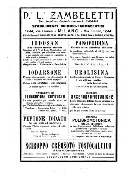 Rivista ospedaliera giornale di medicina e chirurgia