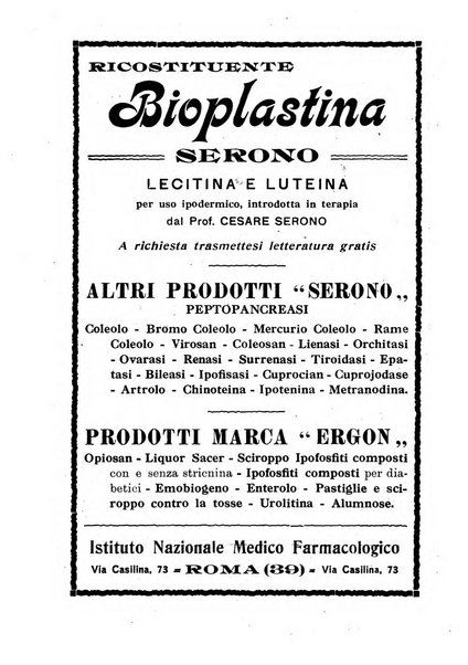 Rivista ospedaliera giornale di medicina e chirurgia