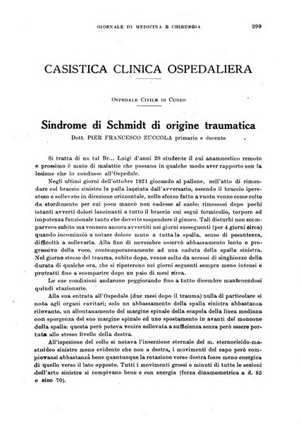 Rivista ospedaliera giornale di medicina e chirurgia