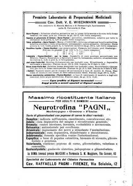 Rivista ospedaliera giornale di medicina e chirurgia