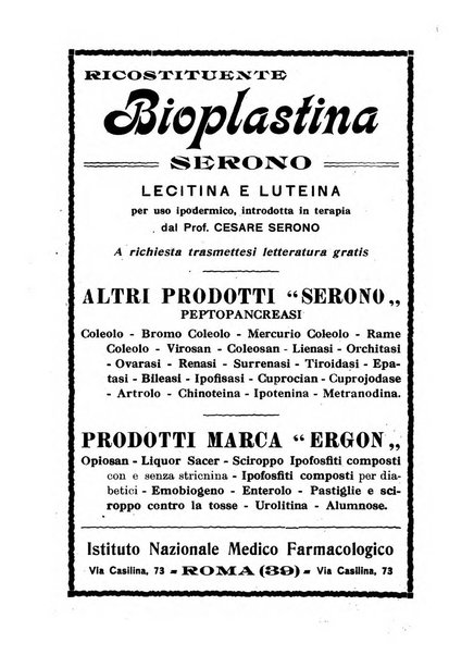 Rivista ospedaliera giornale di medicina e chirurgia