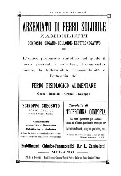 Rivista ospedaliera giornale di medicina e chirurgia