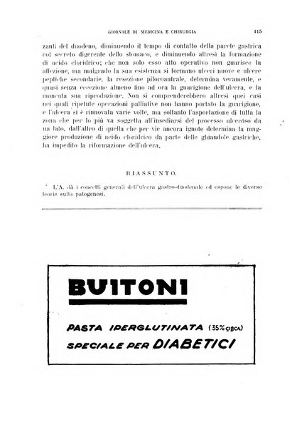 Rivista ospedaliera giornale di medicina e chirurgia