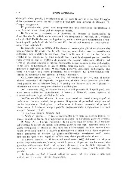 Rivista ospedaliera giornale di medicina e chirurgia