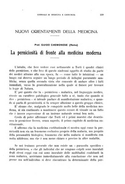 Rivista ospedaliera giornale di medicina e chirurgia