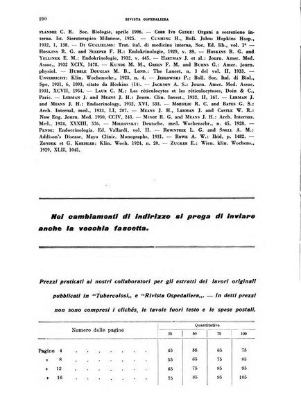 Rivista ospedaliera giornale di medicina e chirurgia