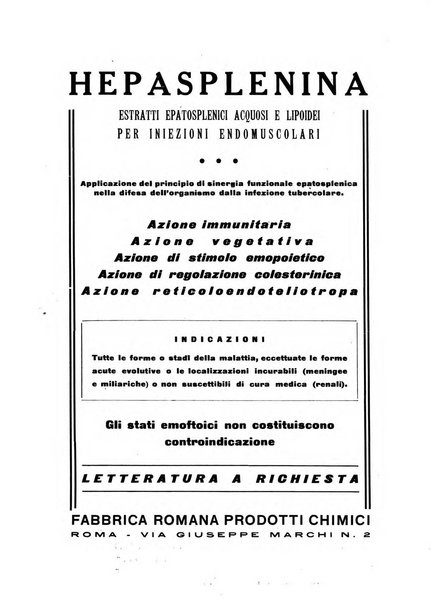 Rivista ospedaliera giornale di medicina e chirurgia