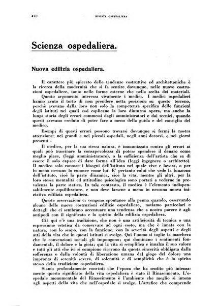 Rivista ospedaliera giornale di medicina e chirurgia