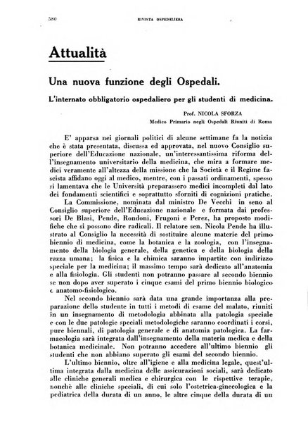 Rivista ospedaliera giornale di medicina e chirurgia