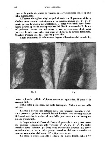 Rivista ospedaliera giornale di medicina e chirurgia