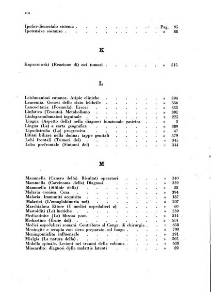 Rivista ospedaliera giornale di medicina e chirurgia