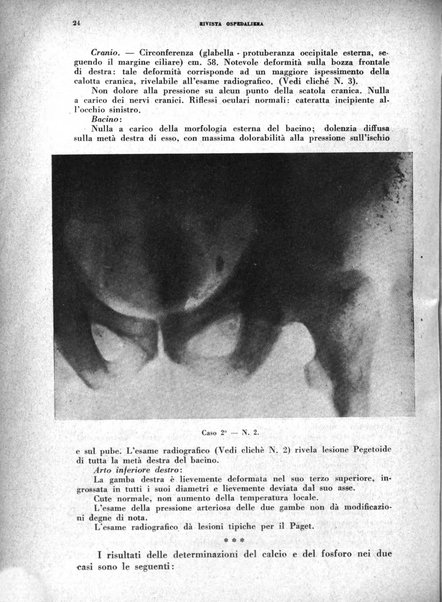 Rivista ospedaliera giornale di medicina e chirurgia