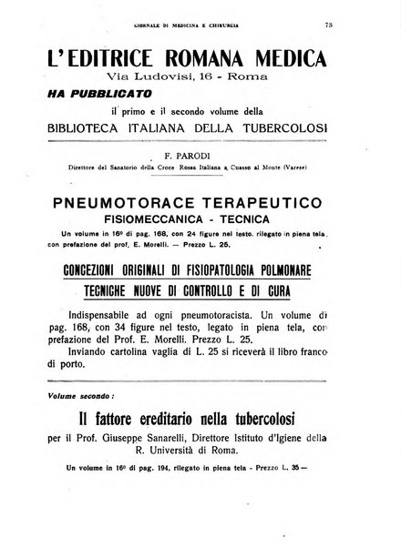 Rivista ospedaliera giornale di medicina e chirurgia