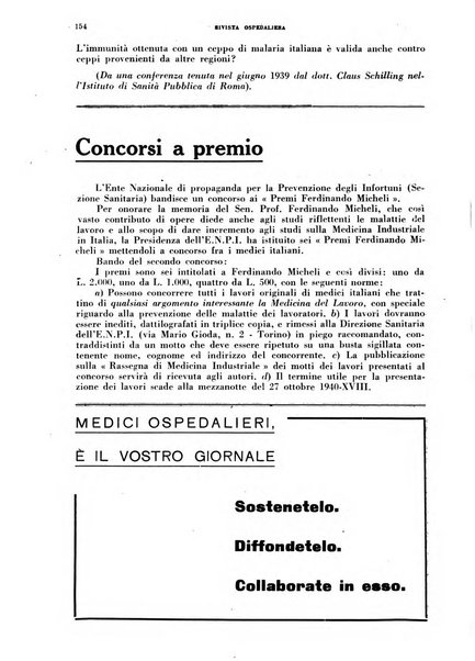 Rivista ospedaliera giornale di medicina e chirurgia