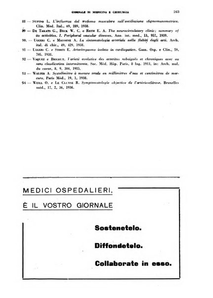 Rivista ospedaliera giornale di medicina e chirurgia