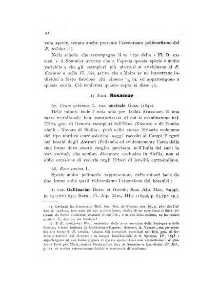 Archivio botanico per la sistematica, fitogeografia e genetica