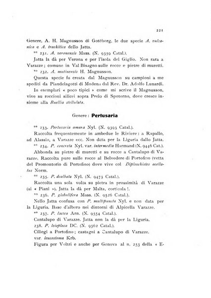 Archivio botanico per la sistematica, fitogeografia e genetica