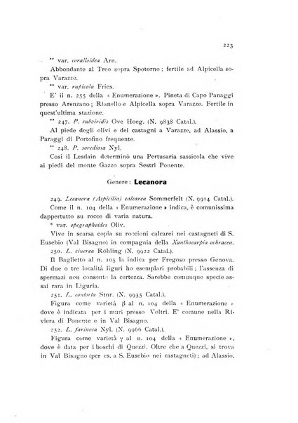 Archivio botanico per la sistematica, fitogeografia e genetica